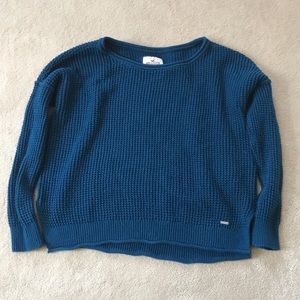 blue Hollister sweater